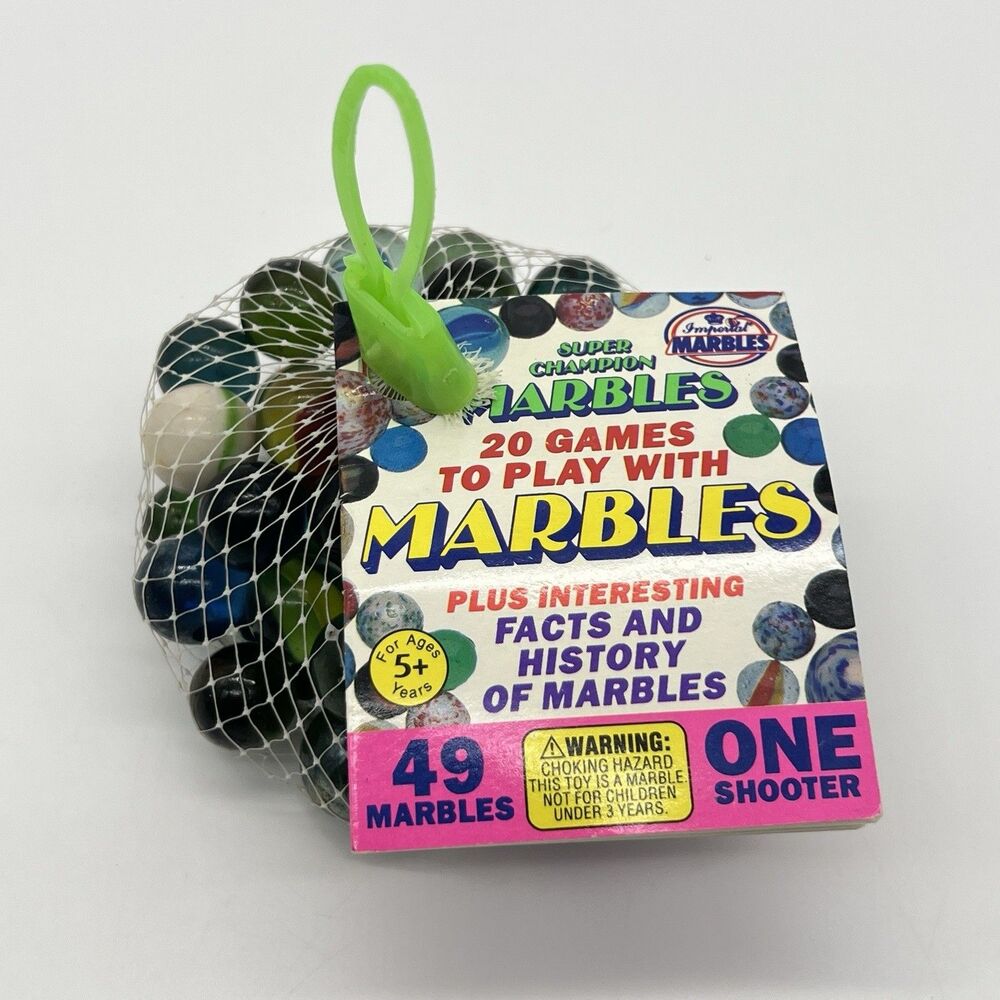 Vtg Marbles 1994 Imperial Super Champion  Sealed (2)49 =98 Marbles